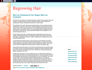 regrowing--hair.blogspot.in screenshot