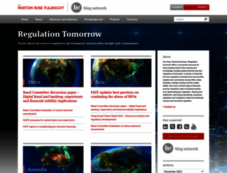 regulationtomorrow.com screenshot