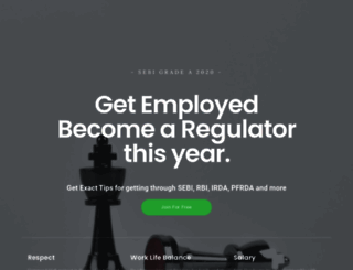 regulatoryjob.com screenshot