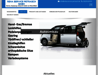 reha-service-petrasch.de screenshot