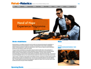 rehab-robotics.com screenshot