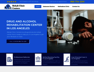 rehabcliniccenters.com screenshot