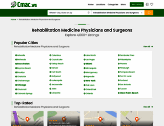 rehabilitation-medicine-physicians.cmac.ws screenshot