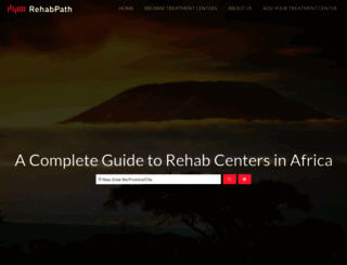 rehabs.africa screenshot