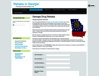 rehabsingeorgia.com screenshot