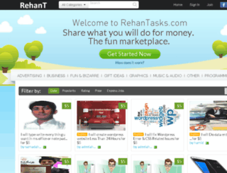 rehantasks.com screenshot