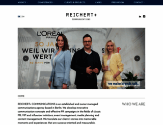 reichertplus.com screenshot