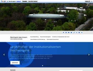 reichsamt.info screenshot