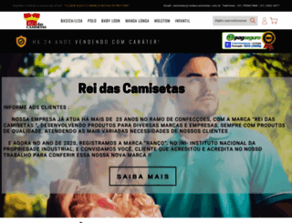 reidascamisetas.com.br screenshot