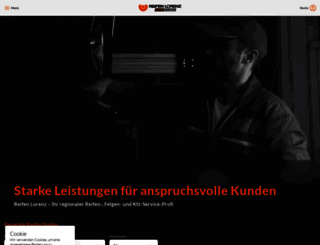 reifen-lorenz.de screenshot
