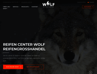 reifen-wolf.de screenshot