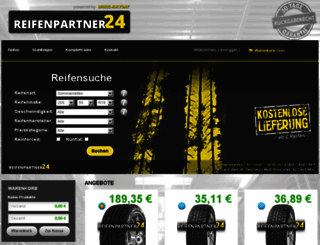 reifenpartner24.de screenshot