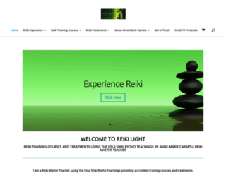 reiki-light.co.uk screenshot