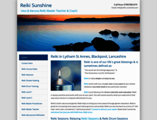 reiki-sunshine.com screenshot