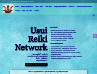 reiki.com.au screenshot