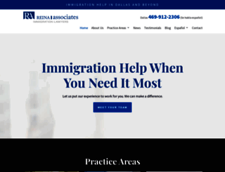 reinaimmigrationlawyers.com screenshot