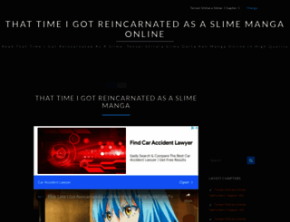 reincarnatedasaslime.com screenshot