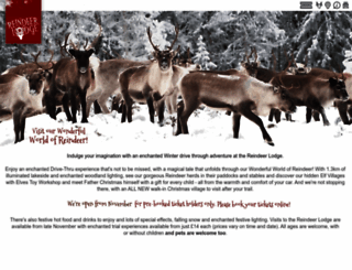 reindeerlodge.co.uk screenshot