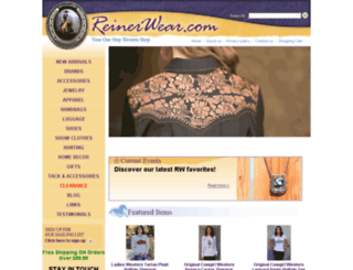 reinerwear.com screenshot