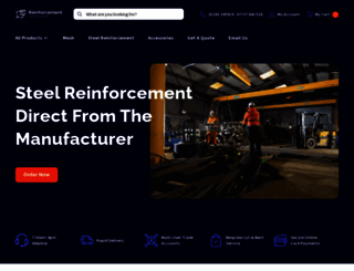 reinforcementproductsonline.co.uk screenshot