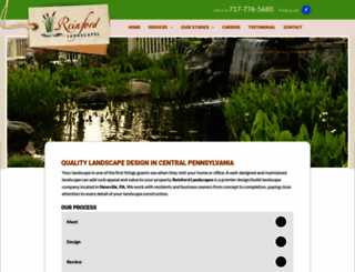 reinfordlandscapes.com screenshot