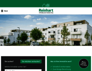 reinhart-immo.de screenshot