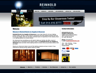 reinholdelectricsupply.com screenshot