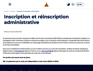 reins.univ-paris1.fr screenshot