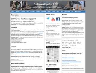 reinvestigate911.org screenshot
