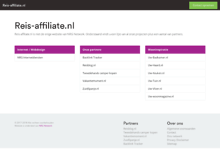 reis-affiliate.nl screenshot