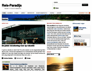 reis-paradijs.nl screenshot