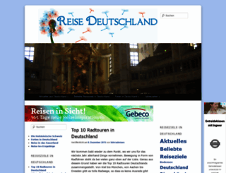 reise-deutschland.org screenshot