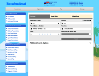 reise-suchmaschine.net screenshot
