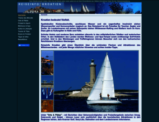 reiseinfo-kroatien.com screenshot