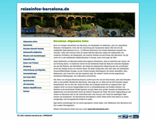 reiseinfos-barcelona.de screenshot