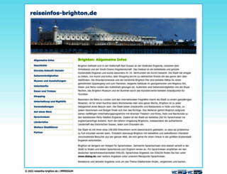 reiseinfos-brighton.de screenshot