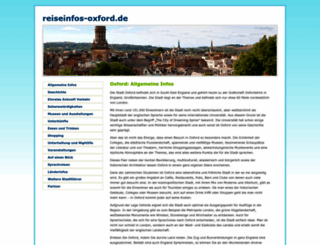 reiseinfos-oxford.de screenshot