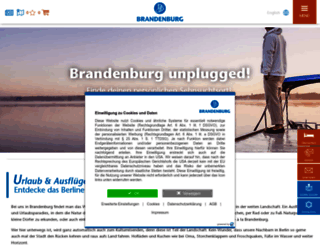 reiseland-brandenburg.com screenshot