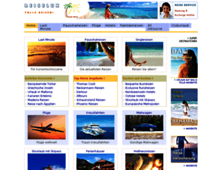 reiselux.com screenshot