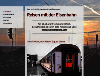 reisen-mit-der-eisenbahn.de screenshot