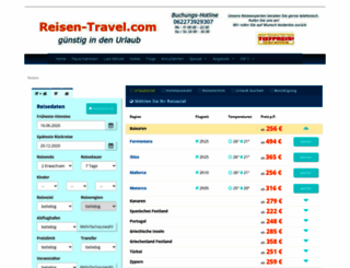 reisen-travel.com screenshot