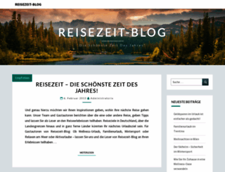 reisezeit-blog.de screenshot