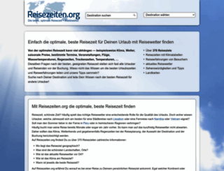 reisezeiten.org screenshot