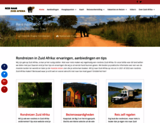 reisnaarzuidafrika.nl screenshot