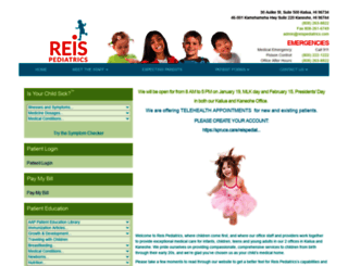 reispediatrics.com screenshot