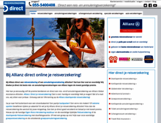 reisverzekering-direct.nl screenshot