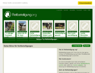 reitbeteiligung.org screenshot