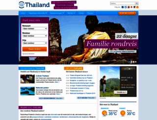 reizennaarthailand.nl screenshot