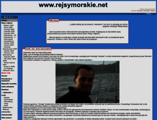 rejsymorskie.net screenshot