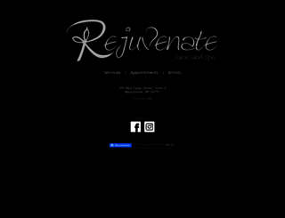 rejuvenatesalonandspa.com screenshot